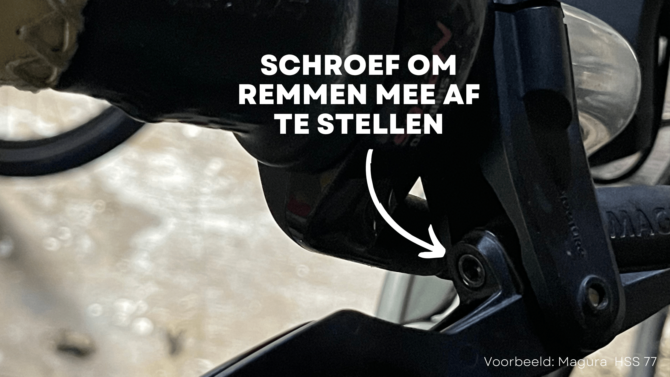 Schroefje magura remmen HS77
