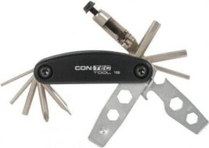 Contec Multitool 15 Functies Opvouwbaar Zwart