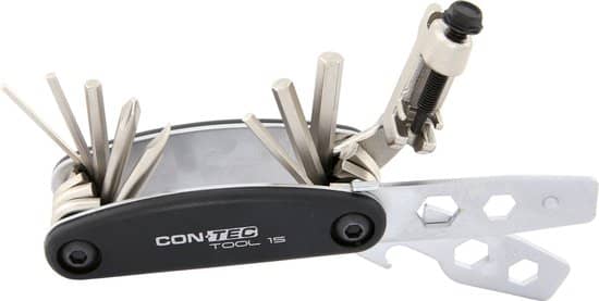 Contec Multitool 15 Functies Opvouwbaar Zwart 2